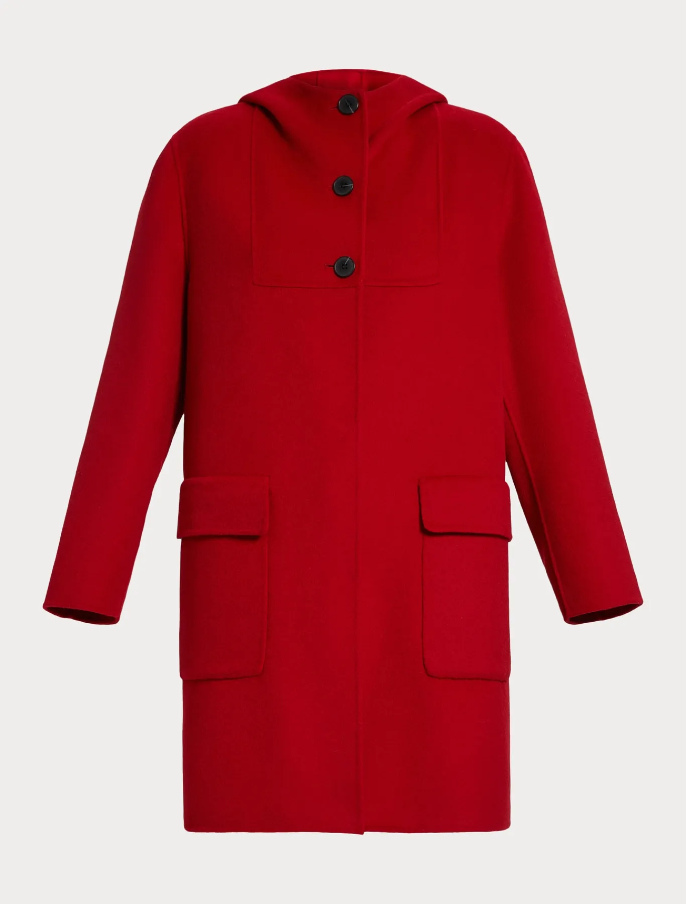 Marina Rinaldi Veste en double laine ROUGE New