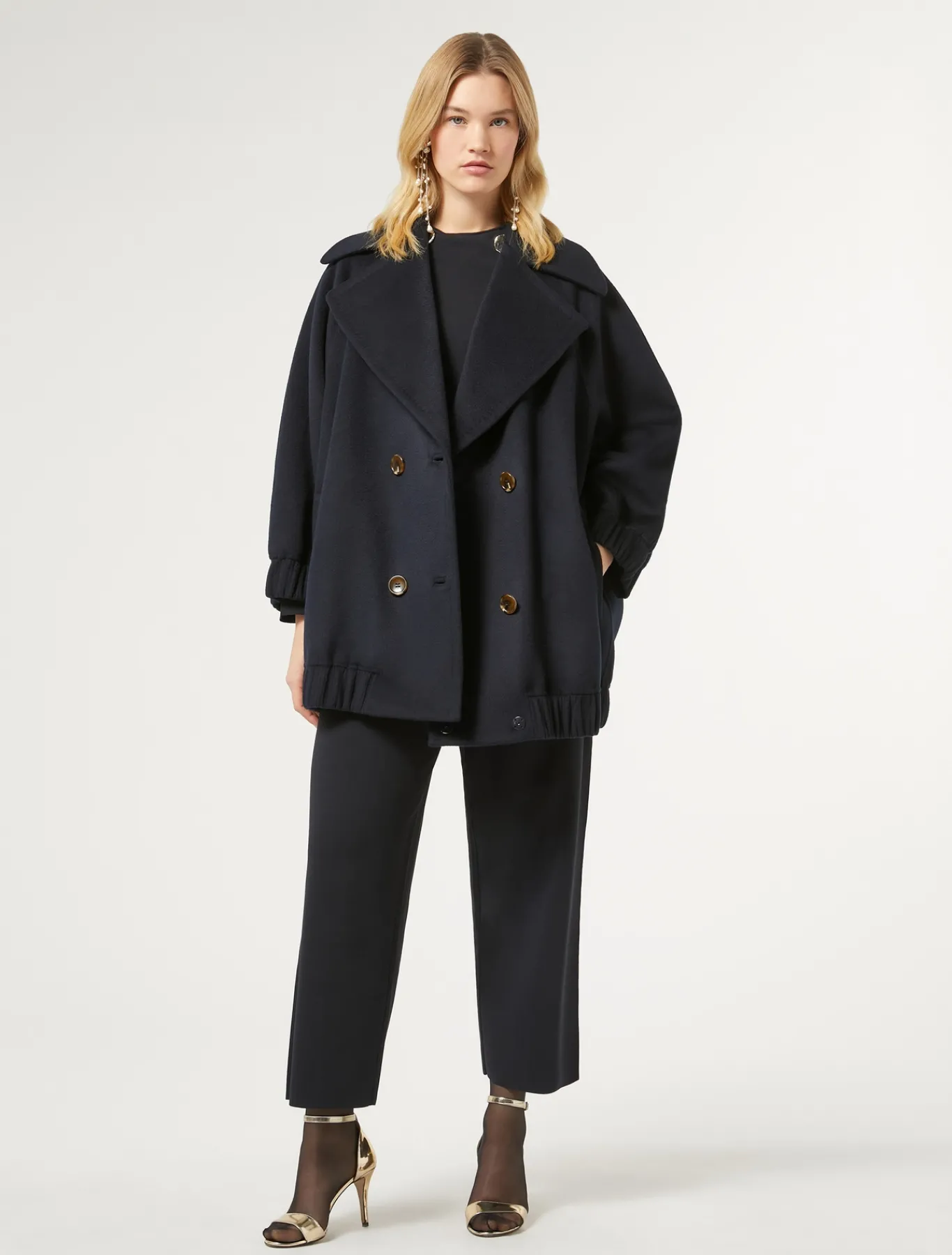 Marina Rinaldi Veste en double laine BLEUNUIT Hot