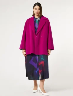 Marina Rinaldi Veste en double laine CYCLAMEN Outlet
