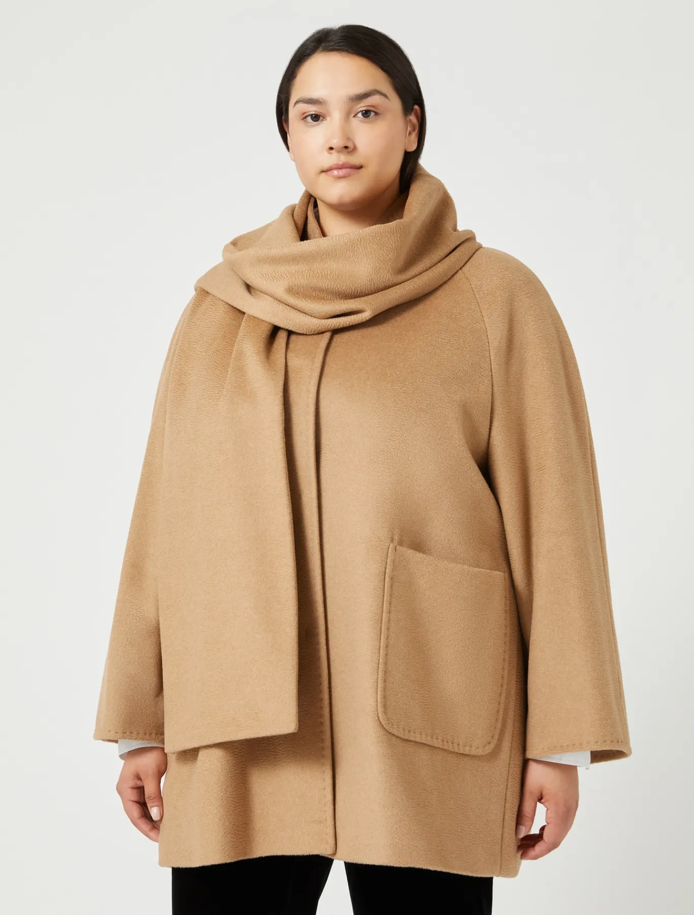 Marina Rinaldi Veste en drap de laine POILDECHAMEAU New