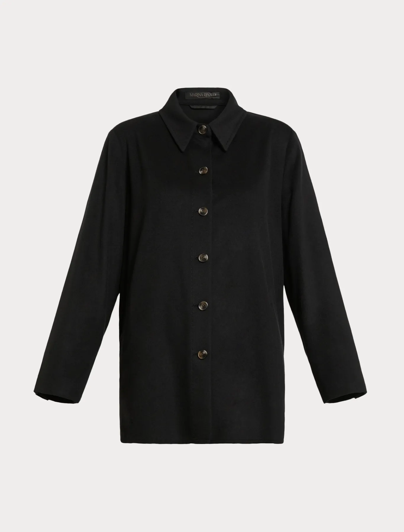 Marina Rinaldi Veste en drap de laine NOIR Hot