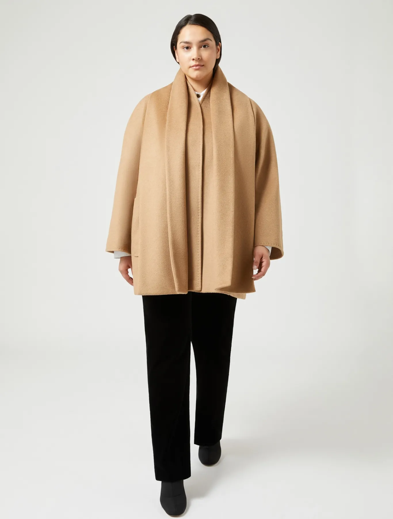 Marina Rinaldi Veste en drap de laine POILDECHAMEAU New