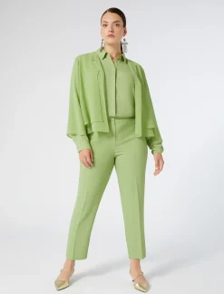 Marina Rinaldi Veste en georgette VERTOLIVE Online