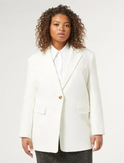 Marina Rinaldi Veste en jersey BLANC Clearance
