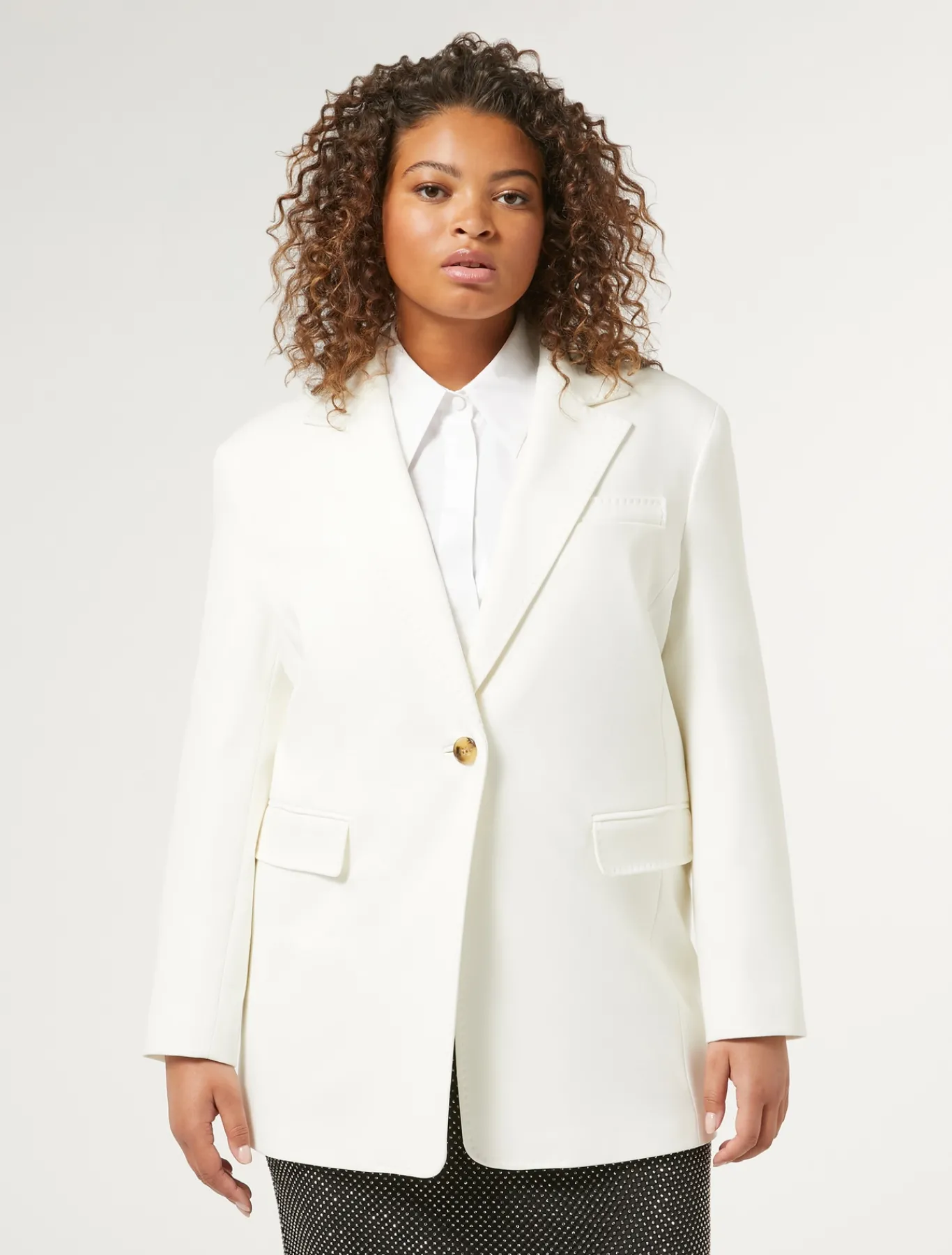 Marina Rinaldi Veste en jersey BLANC Clearance