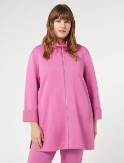 Marina Rinaldi Veste en jersey double ROSE New