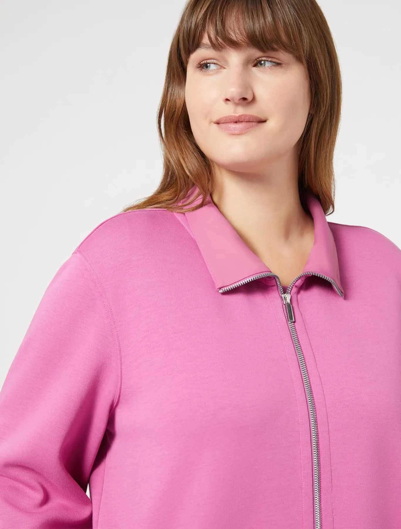 Marina Rinaldi Veste en jersey double ROSE New