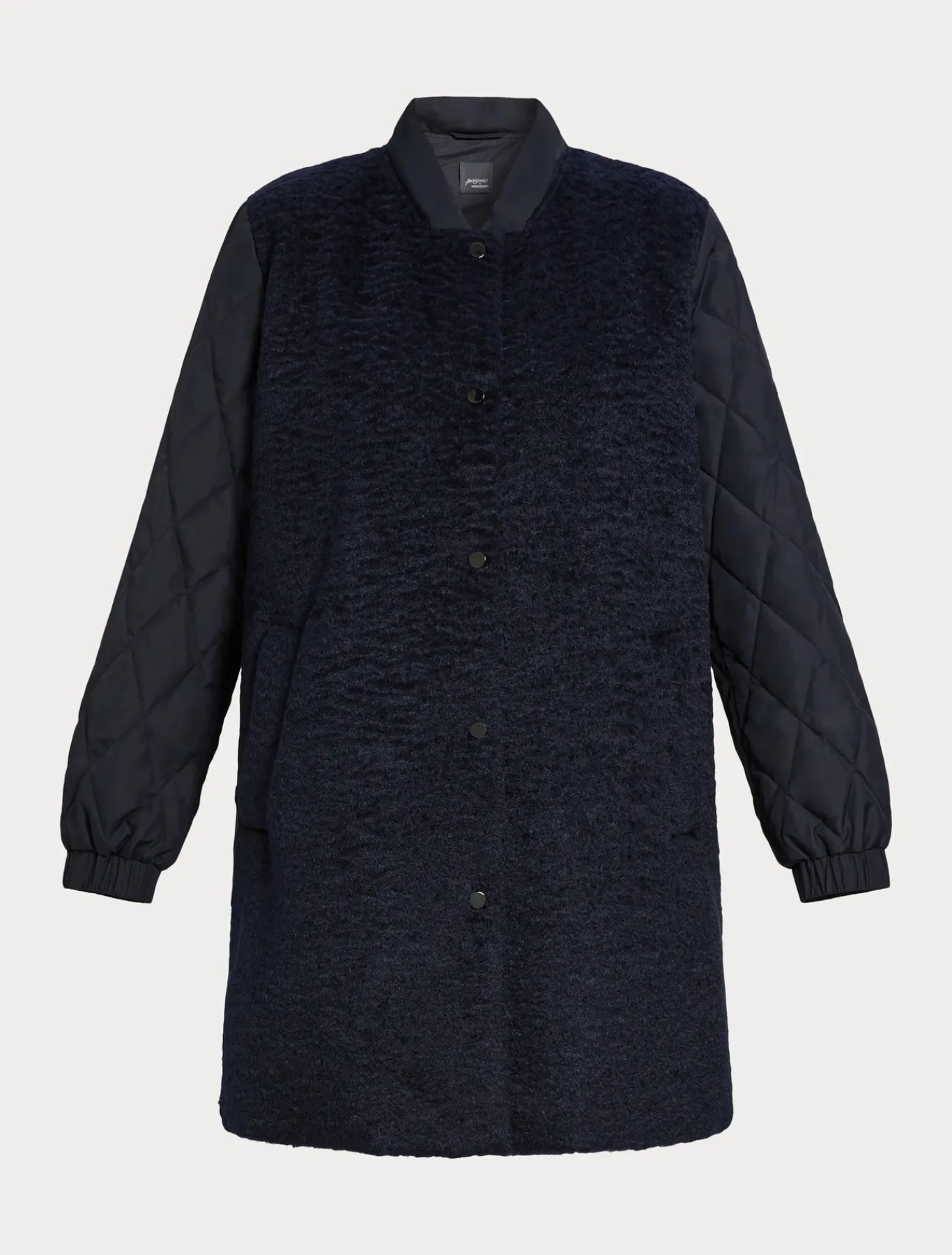 Marina Rinaldi Veste en jersey et toile déperlante BLEUMARINE New