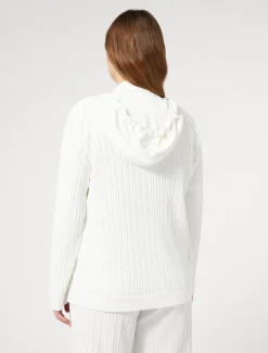 Marina Rinaldi Veste en jersey plissé BLANC Online