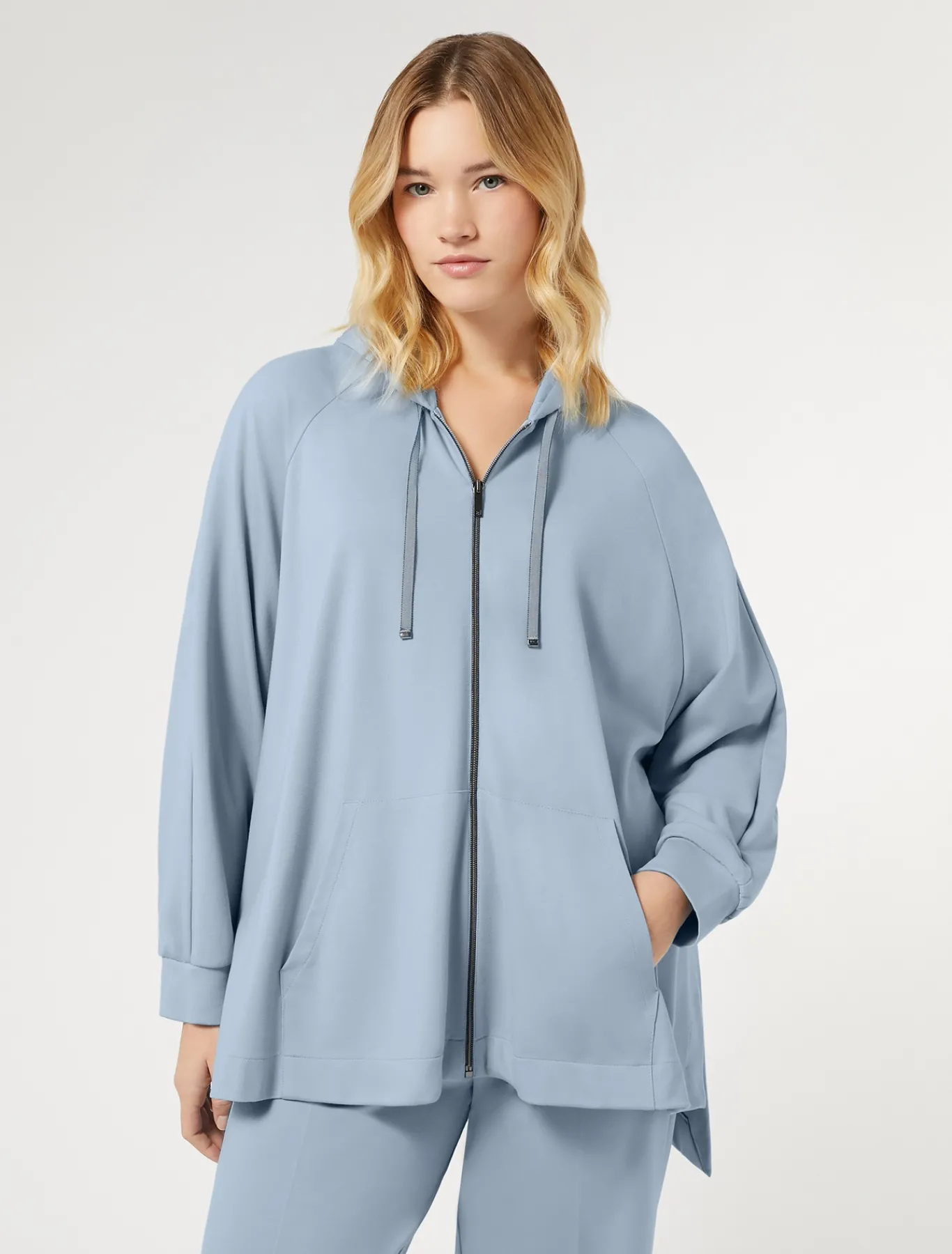 Marina Rinaldi Veste en jersey point Milano AZURE Sale