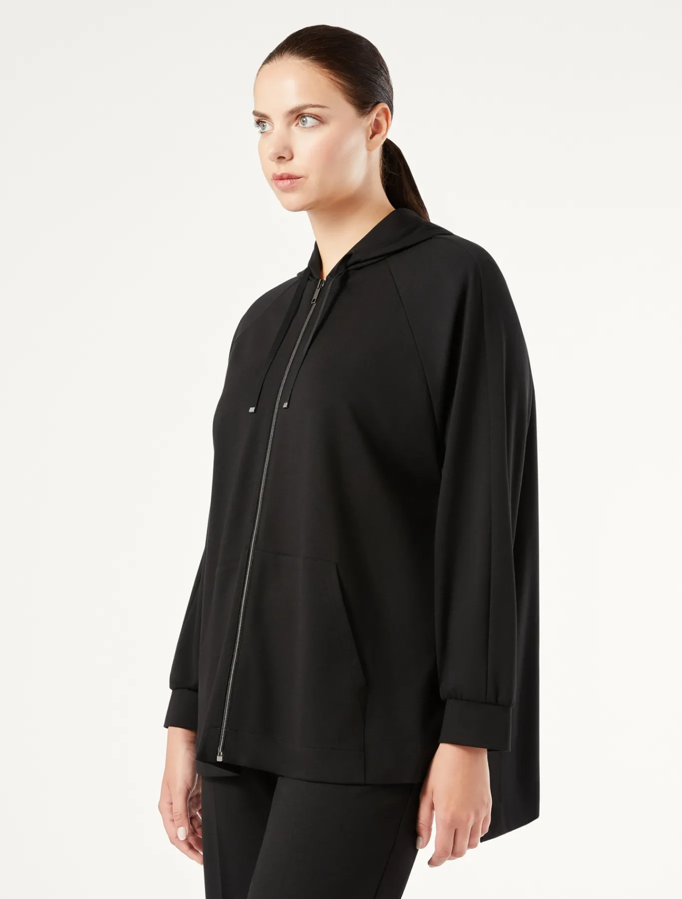 Marina Rinaldi Veste en jersey point Milano NOIR Best