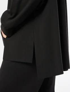 Marina Rinaldi Veste en jersey point Milano NOIR Best