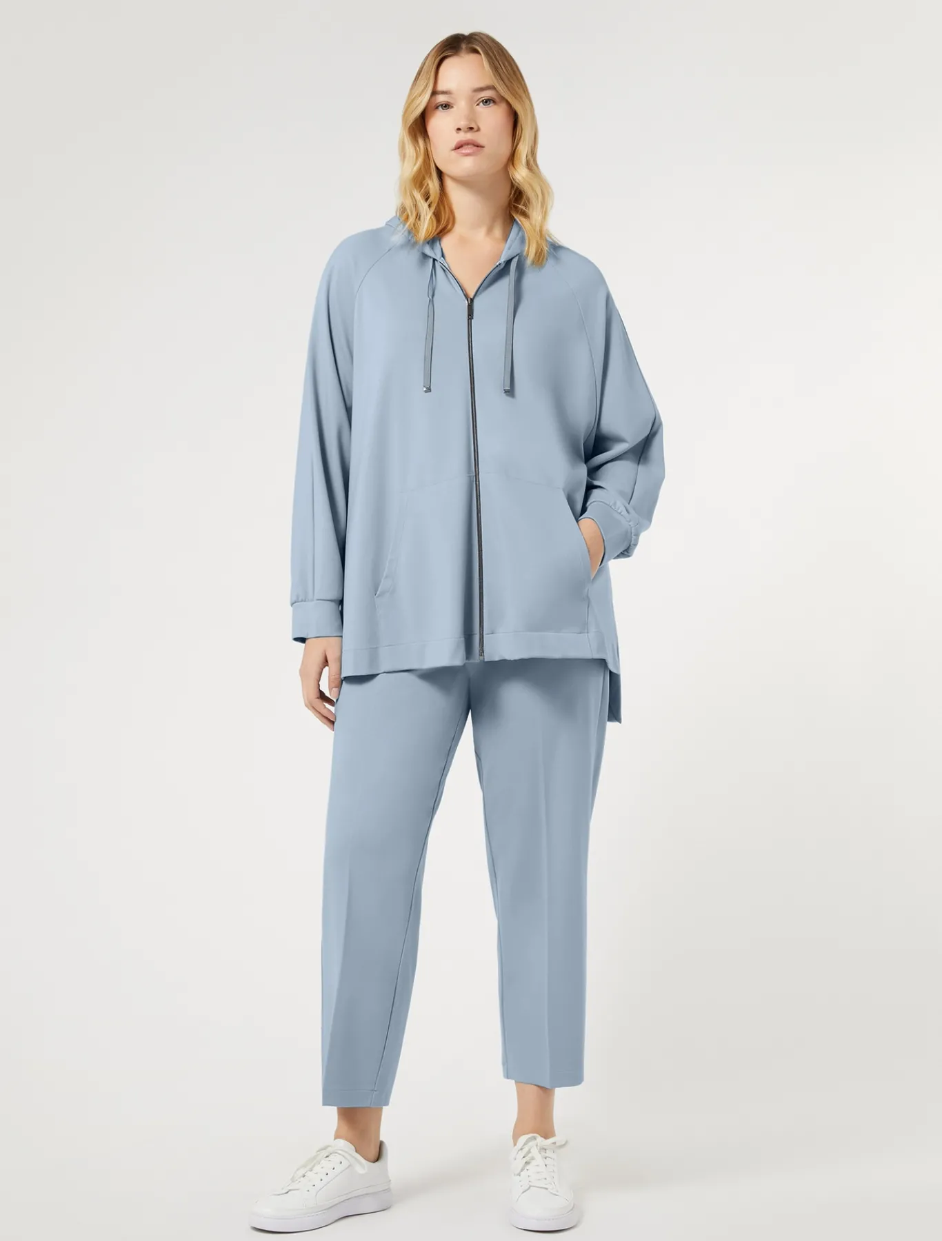 Marina Rinaldi Veste en jersey point Milano AZURE Sale