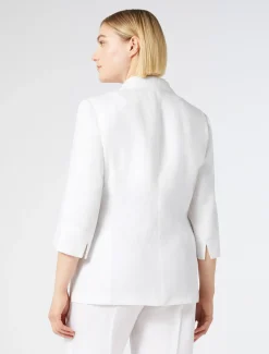 Marina Rinaldi Veste en lin BLANC Sale