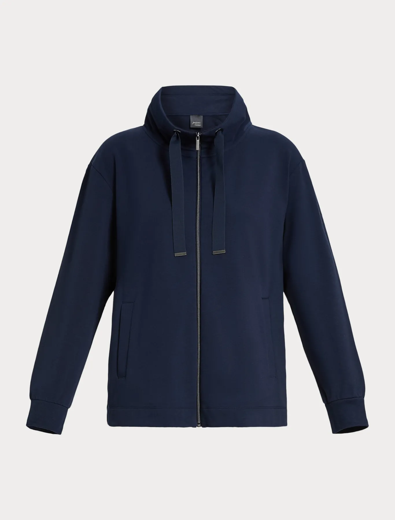 Marina Rinaldi Veste en molleton de coton BLEU Clearance