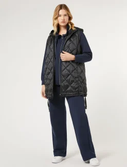 Marina Rinaldi Veste en molleton de coton BLEU Clearance