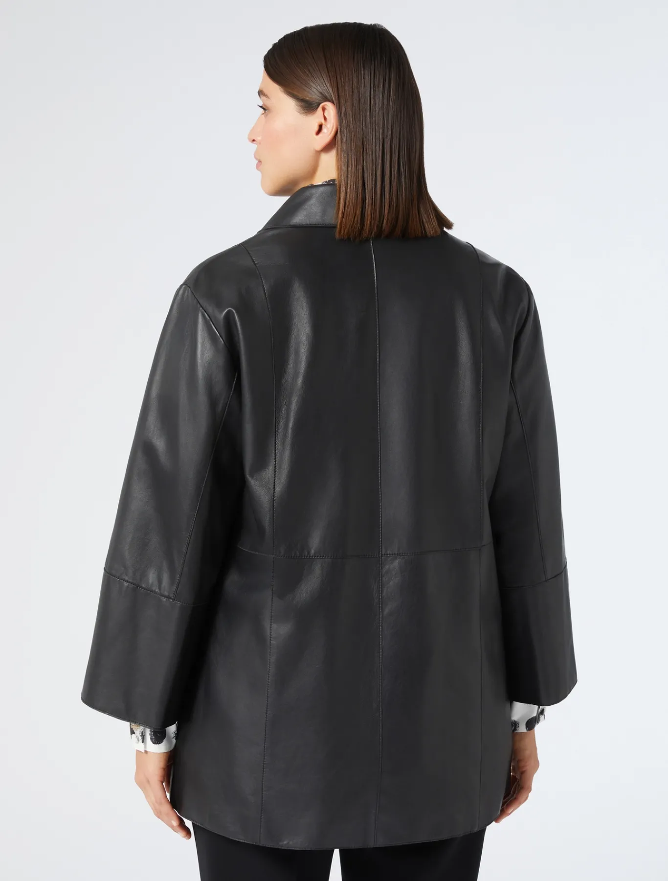 Marina Rinaldi Veste en nappa NOIR Clearance