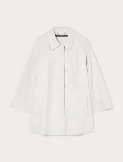 Marina Rinaldi Veste en nappa IVOIRE Discount