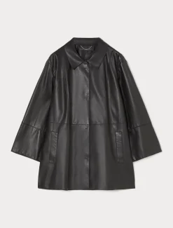 Marina Rinaldi Veste en nappa NOIR Clearance
