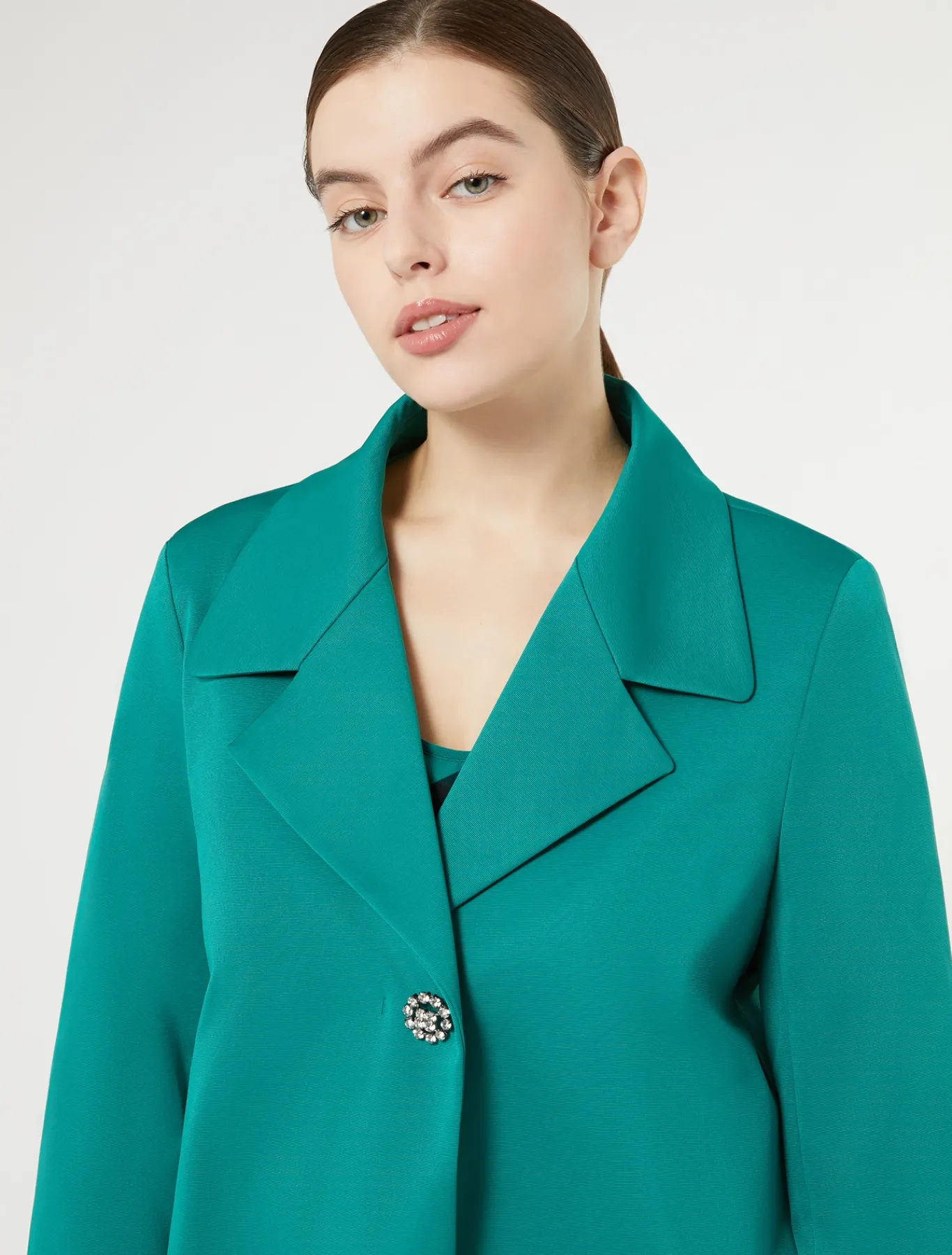 Marina Rinaldi Veste en ottoman VERT Online