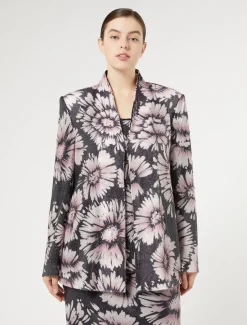 Marina Rinaldi Veste en paillettes et satin BLEUNUIT Hot