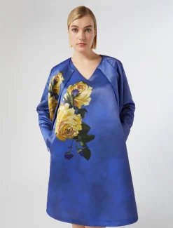 Marina Rinaldi Veste en satin duchesse GRISBLEU Best