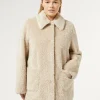 Marina Rinaldi Veste en tissu effet mouton GRISCLAIR New
