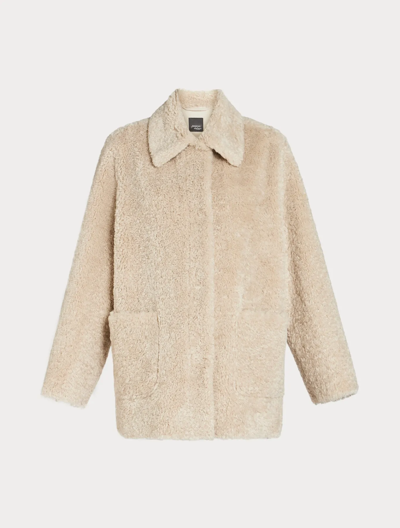 Marina Rinaldi Veste en tissu effet mouton GRISCLAIR New