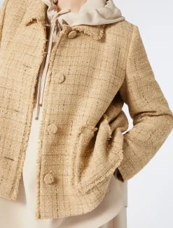 Marina Rinaldi Veste en tissu mouliné BEIGE Fashion