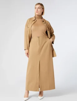 Marina Rinaldi Veste en toile de coton mélangé OR Best