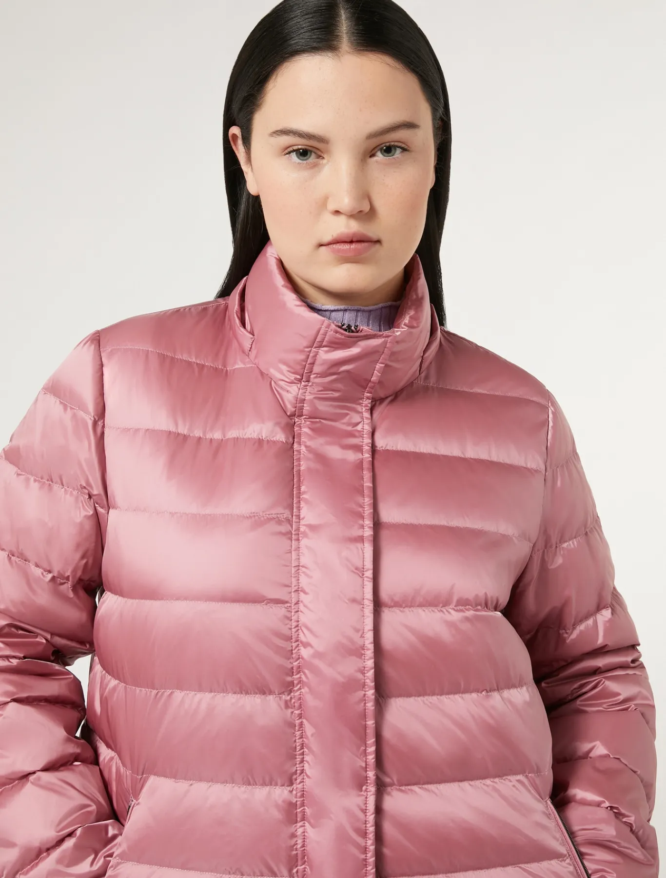 Marina Rinaldi Veste en toile de nylon déperlante VIEUXROSE Hot