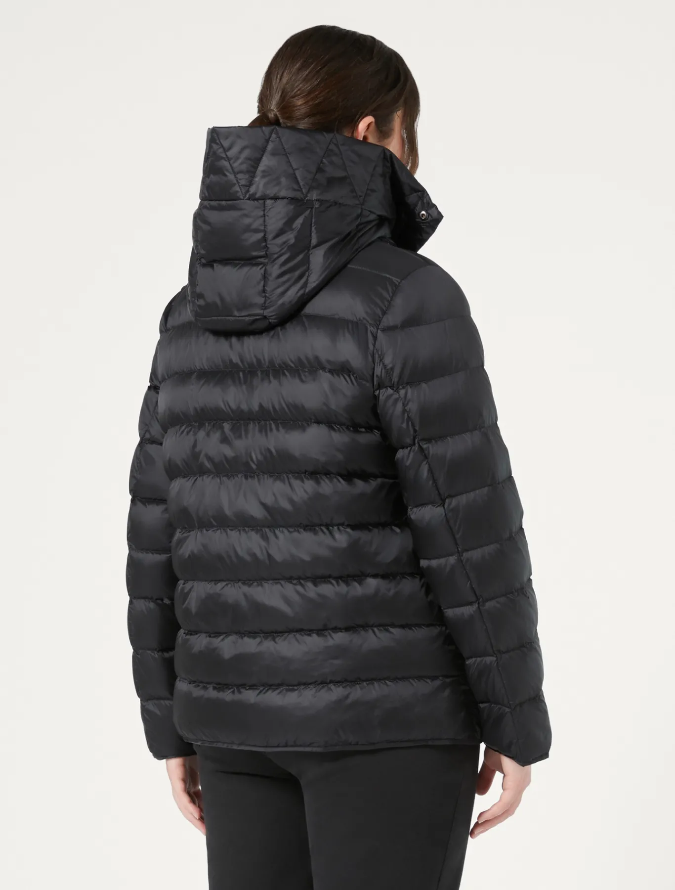 Marina Rinaldi Veste en toile de nylon déperlante NOIR Fashion