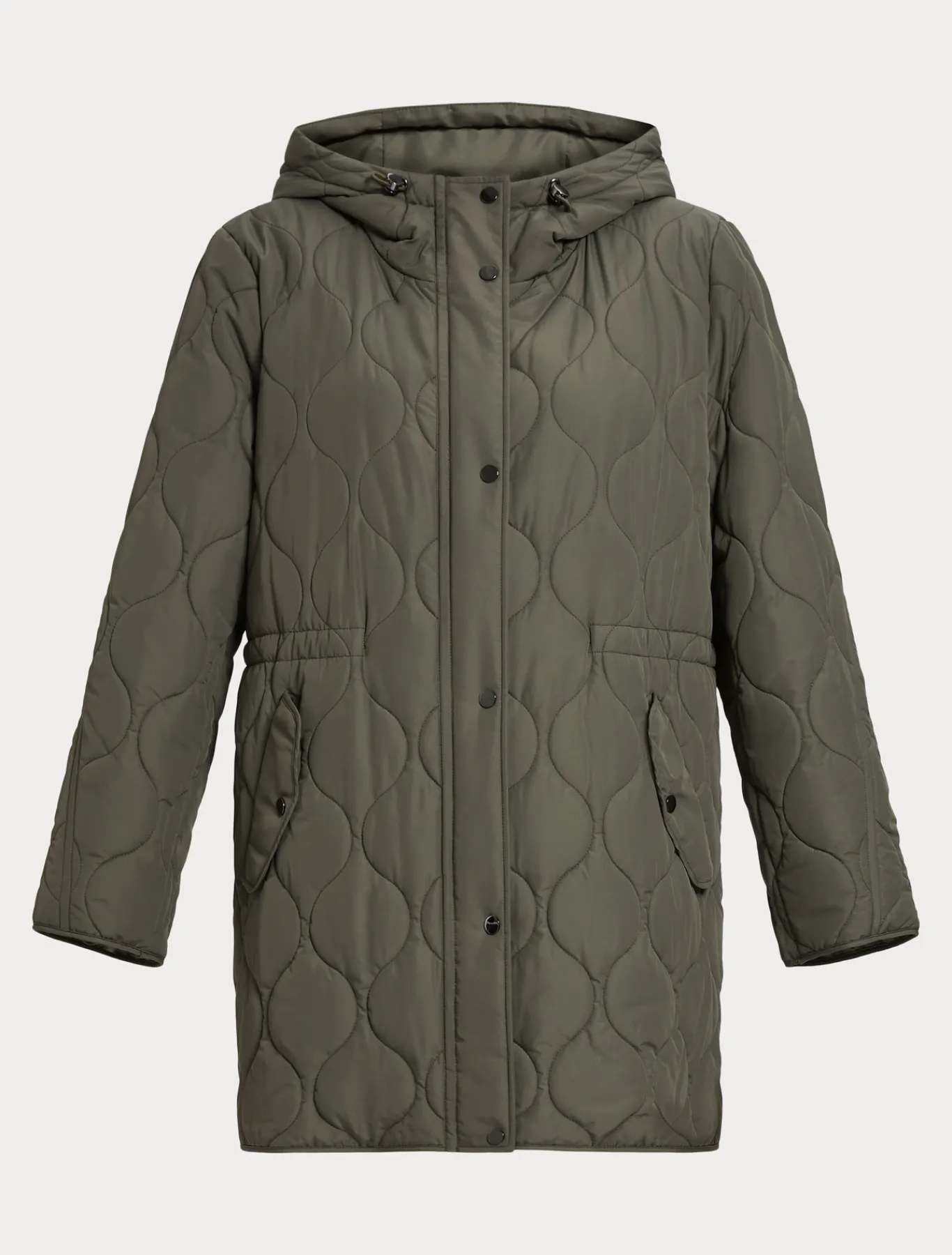 Marina Rinaldi Veste en toile déperlante KAKI Best