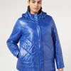 Marina Rinaldi Veste en toile technique imperméable BLEUDECHINE Sale