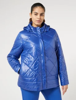 Marina Rinaldi Veste en toile technique imperméable BLEUDECHINE Sale