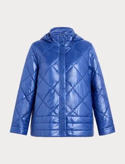 Marina Rinaldi Veste en toile technique imperméable BLEUDECHINE Sale