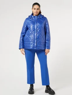 Marina Rinaldi Veste en toile technique imperméable BLEUDECHINE Sale