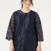 Marina Rinaldi Veste en tulle brodé BLEUMARINE Outlet