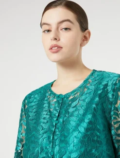 Marina Rinaldi Veste en tulle brodé JADE Discount