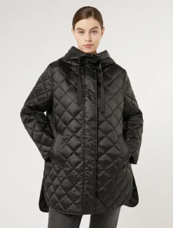Marina Rinaldi Veste rembourrée en toile irisée NOIR Hot