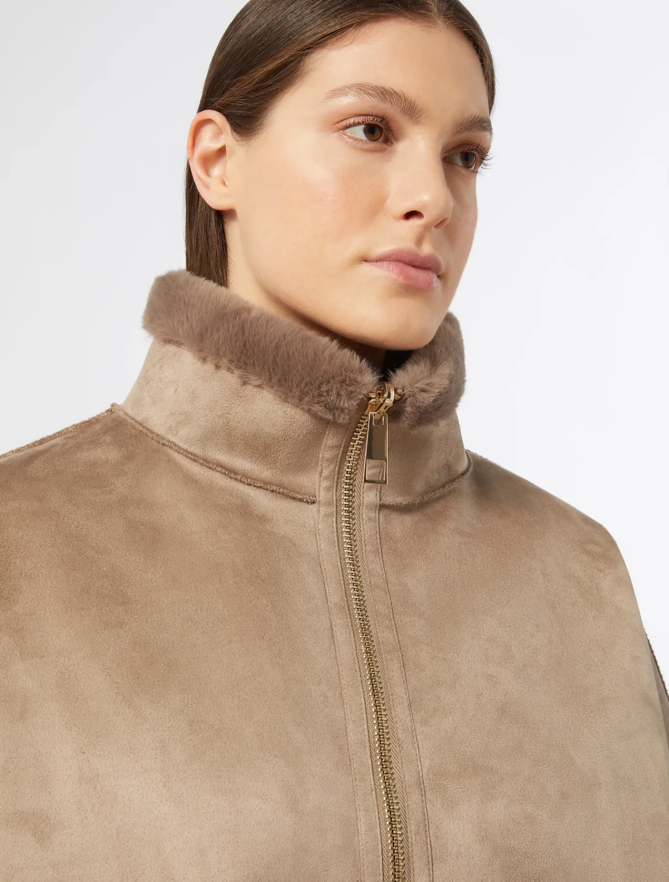 Marina Rinaldi Veste réversible GRISTOURTERELLE Best