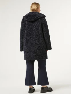 Marina Rinaldi Veste réversible effet mouton BLEUNUIT Hot