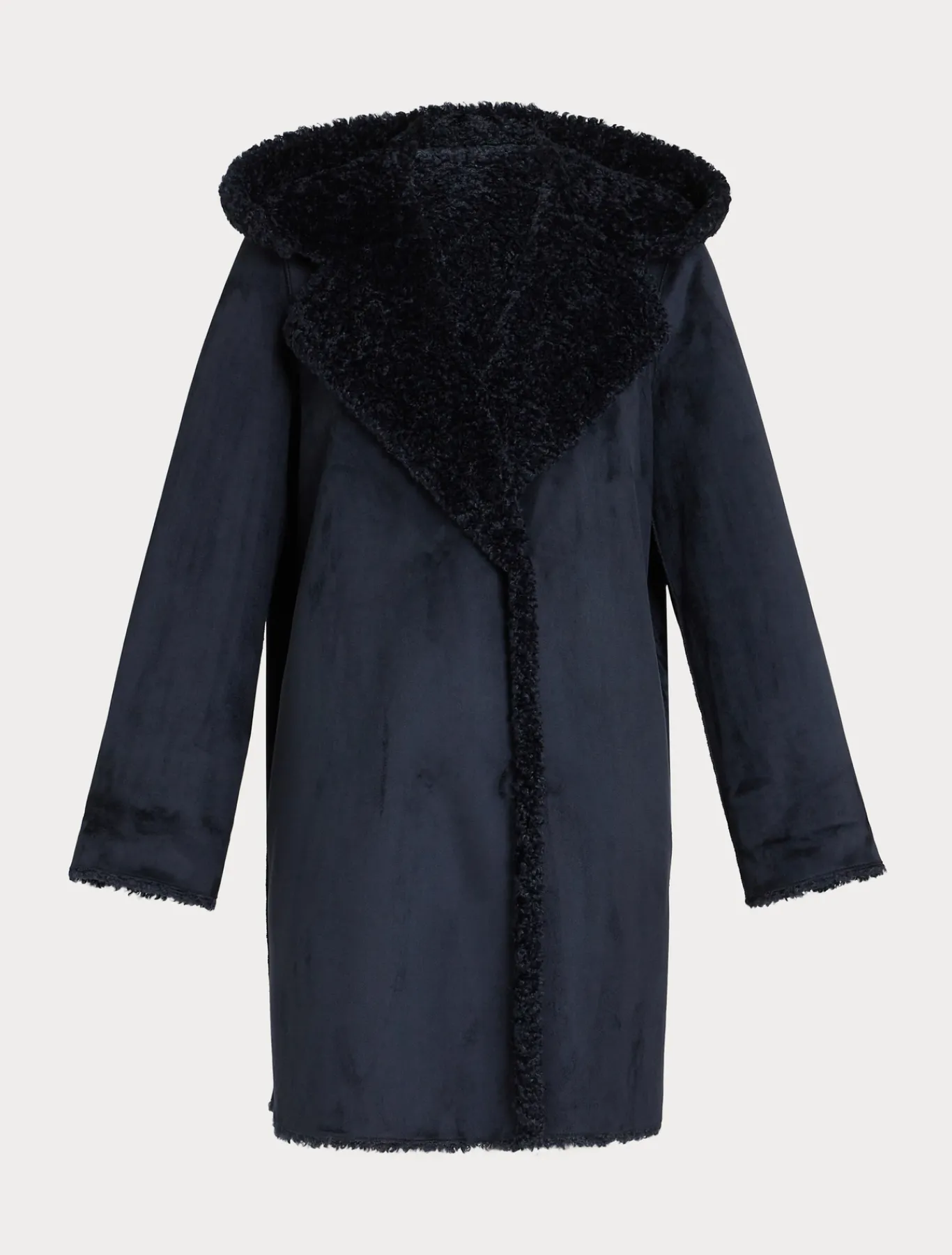 Marina Rinaldi Veste réversible effet mouton BLEUNUIT Hot