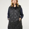 Marina Rinaldi Veste sans manches en tissu technique BLEUMARINE Fashion