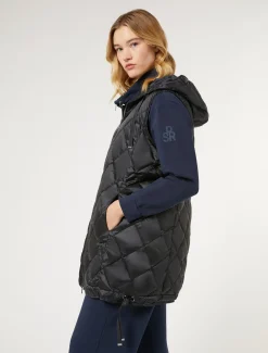 Marina Rinaldi Veste sans manches en tissu technique BLEUMARINE Fashion