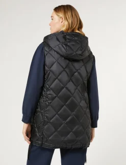 Marina Rinaldi Veste sans manches en tissu technique BLEUMARINE Fashion