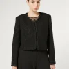 Marina Rinaldi Veste teinte en fil NOIR Best