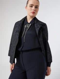 Marina Rinaldi Veste jacquard BLEUMARINE Outlet