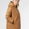 Marina Rinaldi Vêtement rembourré en jersey et toile de nylon déperlant NOISETTE Hot
