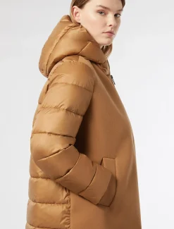 Marina Rinaldi Vêtement rembourré en jersey et toile de nylon déperlant NOISETTE Hot
